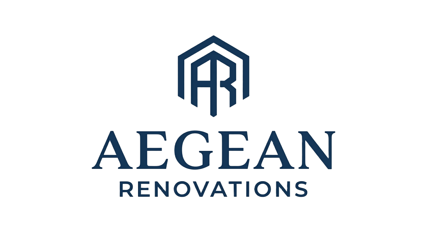 Aegean Renovations — Λογότυπο εταιρείας ανακαινίσεων